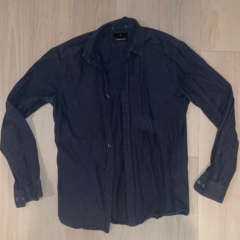 Junk De Luxe Casual Button Down Shirt